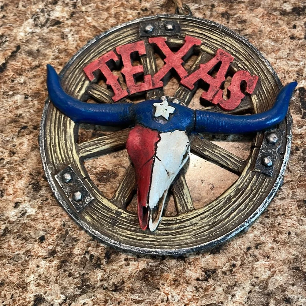 Texas‎ Longhorn Ornament